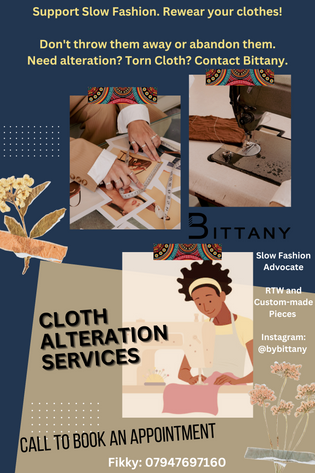  Sustainable Fashion: Bittany's Alteration and Repair Service - Aug 15, 2022